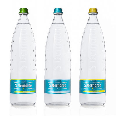 12 bottiglie ACQUA SAN BENEDETTO FRIZZANTE da 1 litro - Acqua