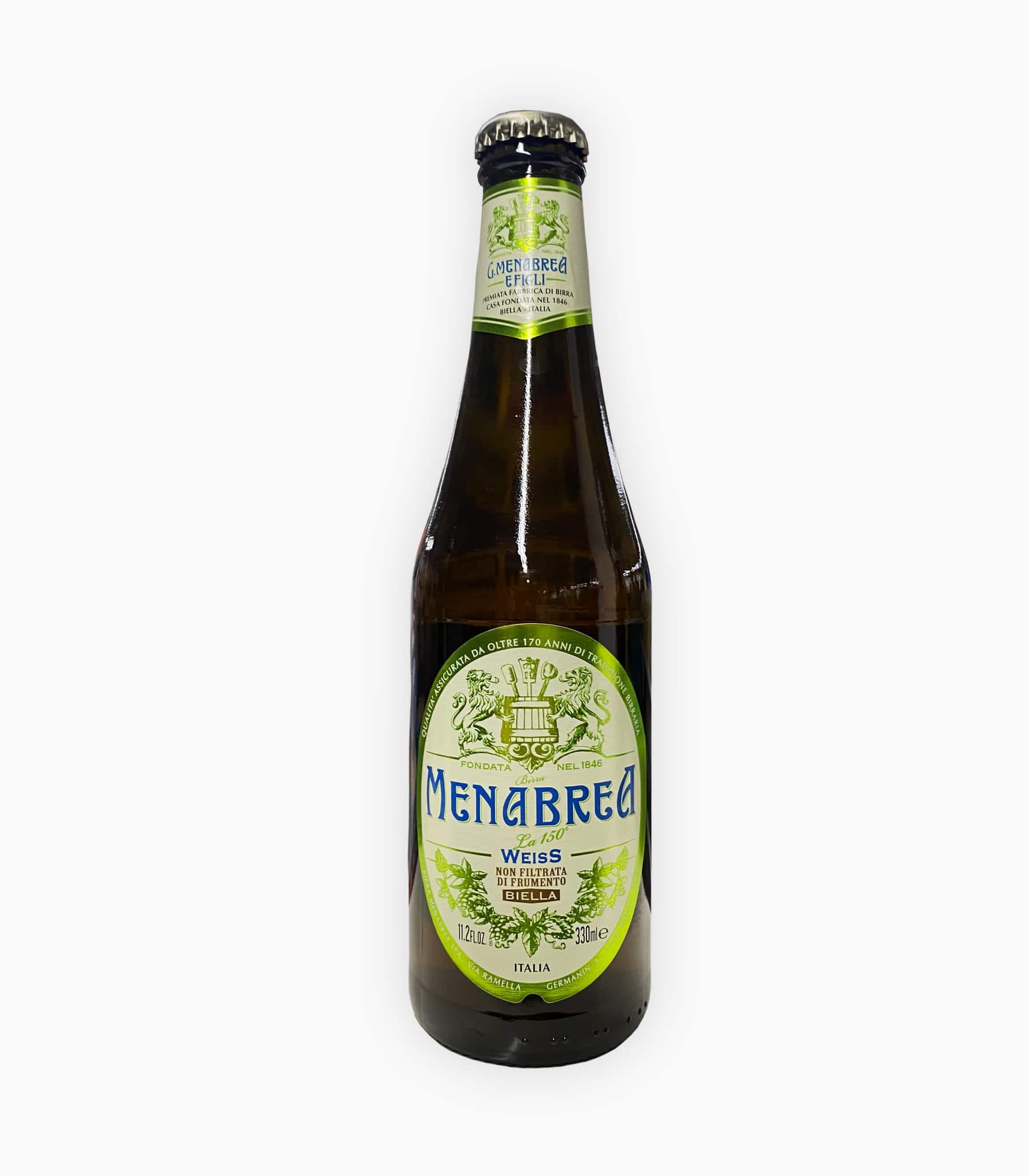 Menabrea Weiss Birra in bottiglia 33cl