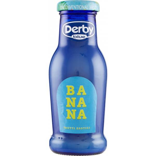 Derby Blu succhi di frutta Banana bottiglia 24x20cl