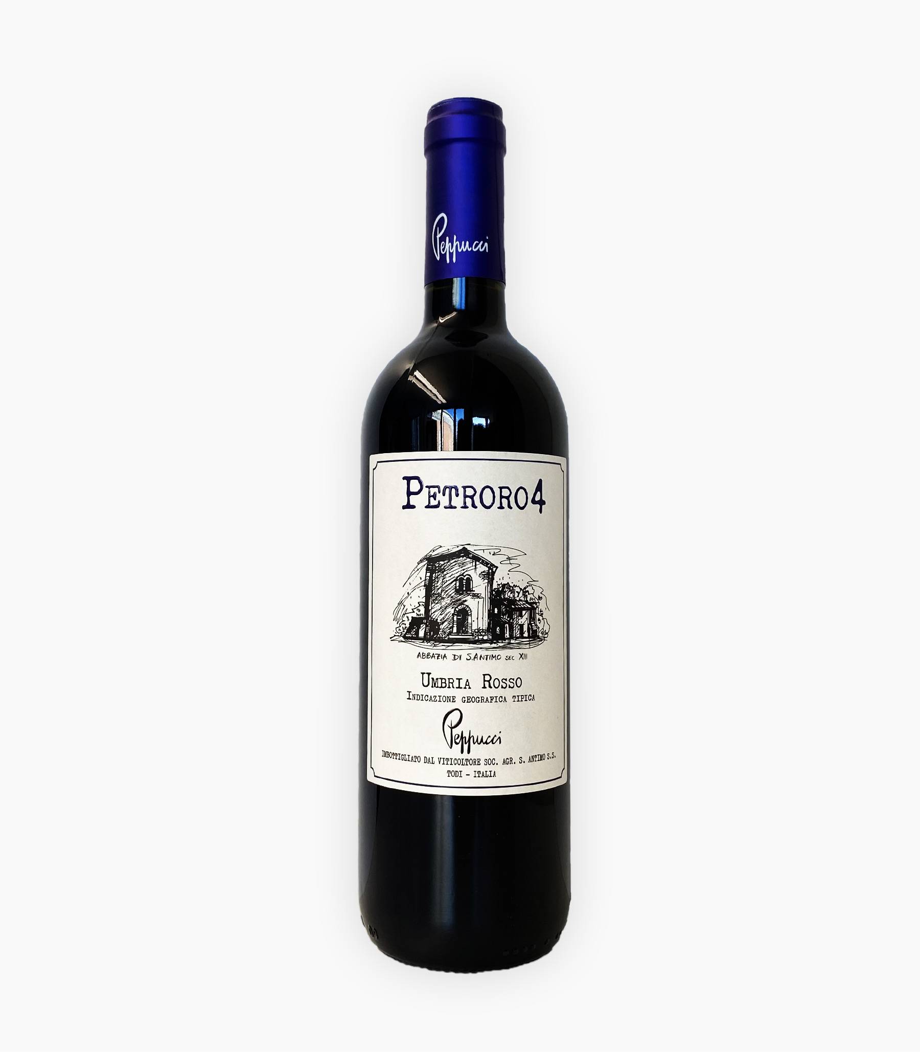Peppucci Petroro 4 Umbria Rosso Igt