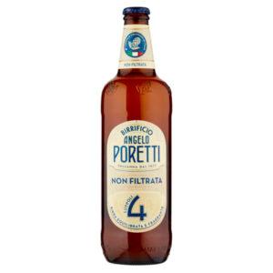 Poretti 4 luppoli non filtrata 66cl